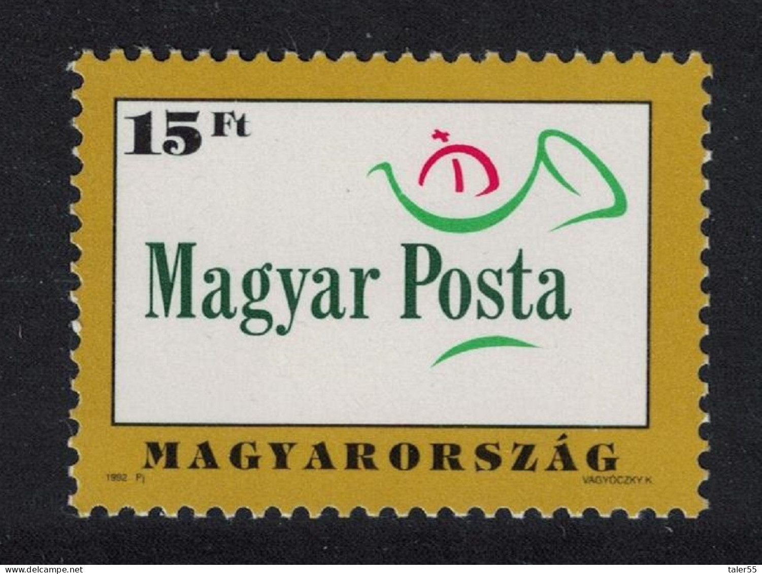 Hungary Stamp Day 1992 MNH SG#4107 - Unused Stamps