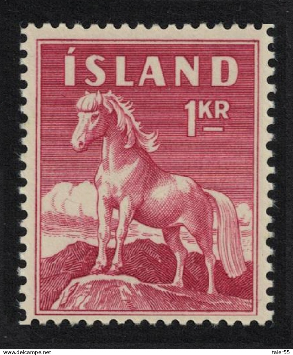 Iceland Icelandic Pony 1960 MNH SG#356 MI#342 - Ongebruikt