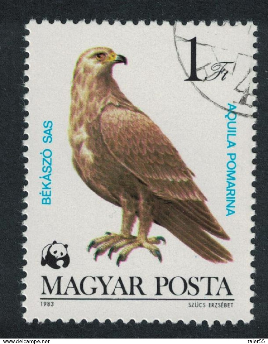 Hungary Lesser Spotted Eagle Bird 1Ft 1983 Canc SG#3507 - Usati