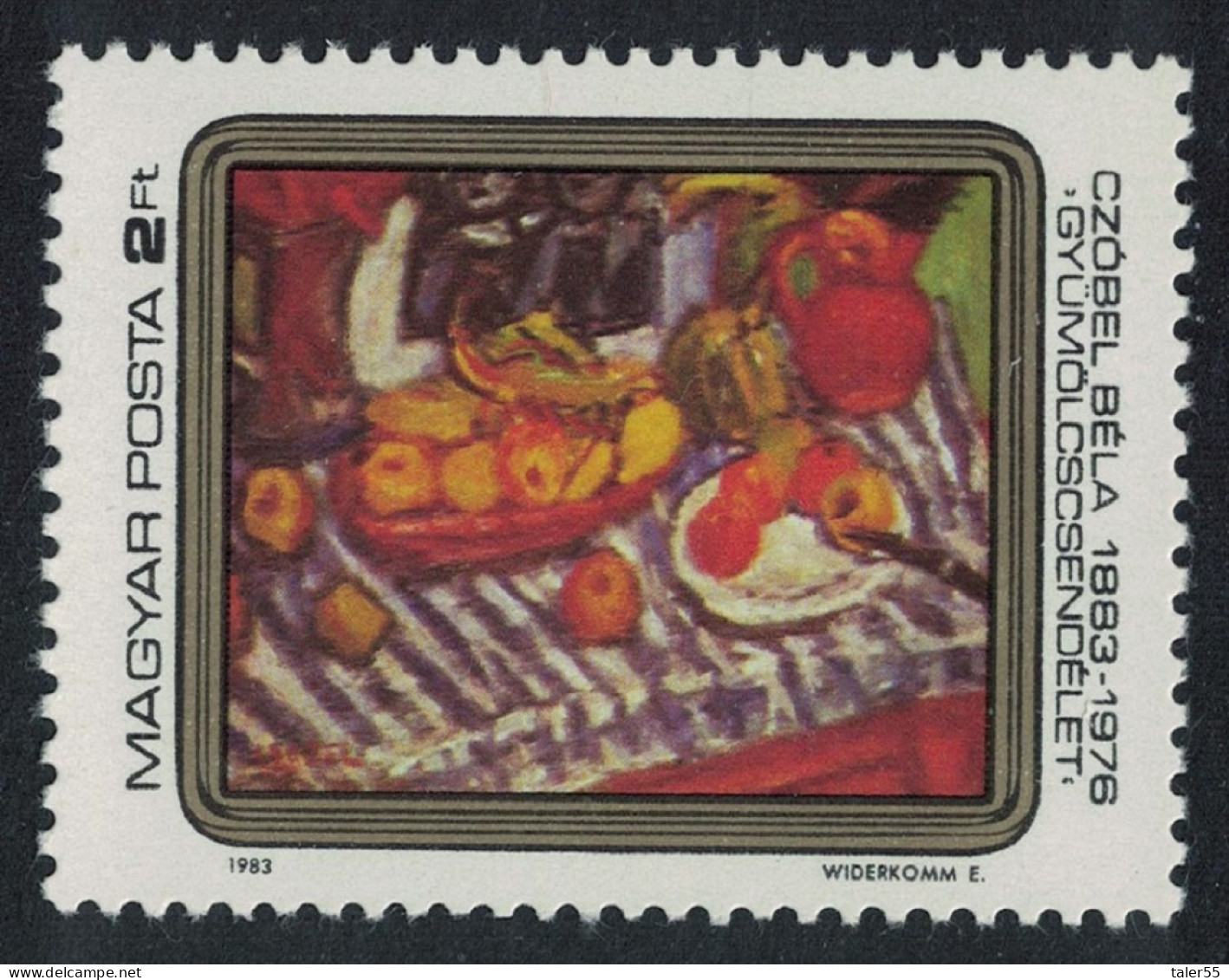 Hungary Birth Centenary Of Bela Czobel Artist 1983 MNH SG#3518 - Ungebraucht