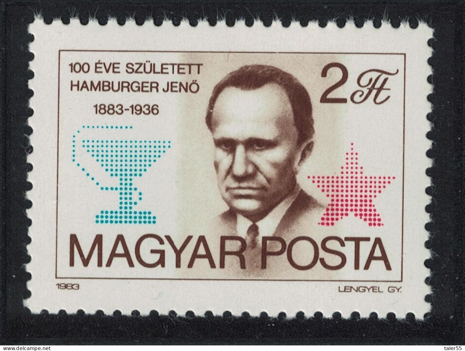 Hungary Jeno Hamburger Doctor And Revolutionary 1983 MNH SG#3494 - Ungebraucht