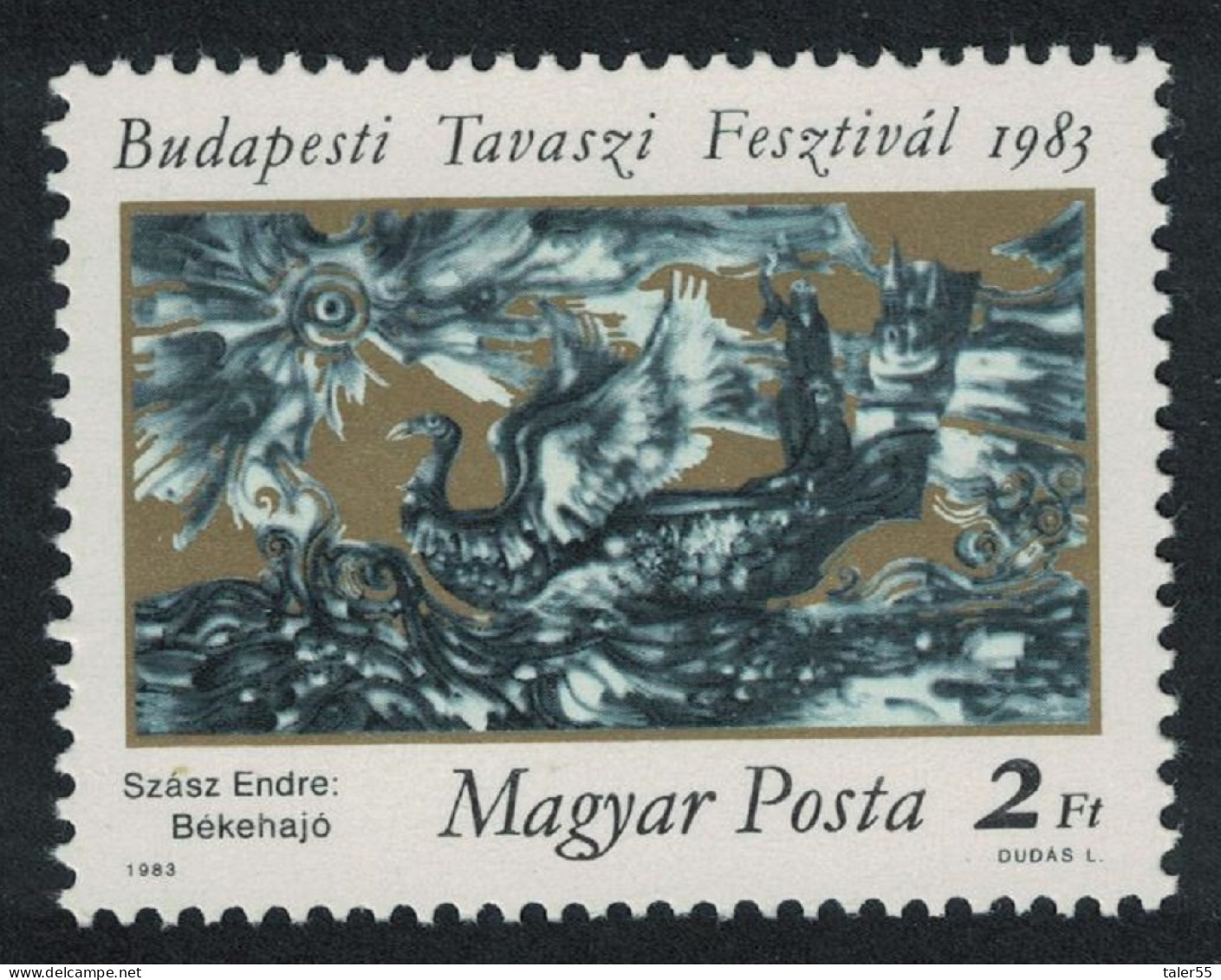 Hungary Budapest Spring Festival 1983 MNH SG#3480 - Unused Stamps