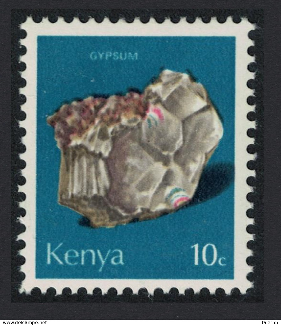 Kenya Gypsum Mineral 10c 1970 MNH SG#107 Sc#98 - Kenya (1963-...)