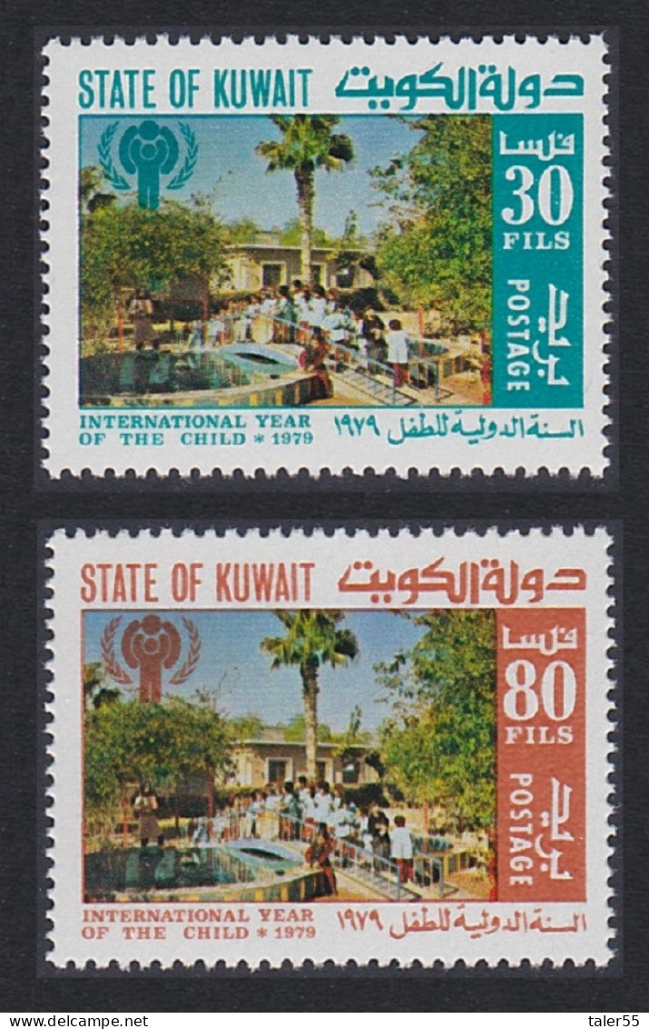 Kuwait International Year Of The Child 2v 1979 MNH SG#819-820 Sc#776-777 - Kuwait