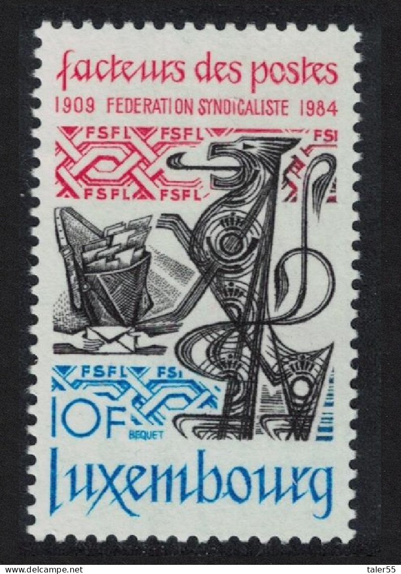 Luxembourg Postmen's Trade Union 1984 MNH SG#1126 MI#1093 - Neufs