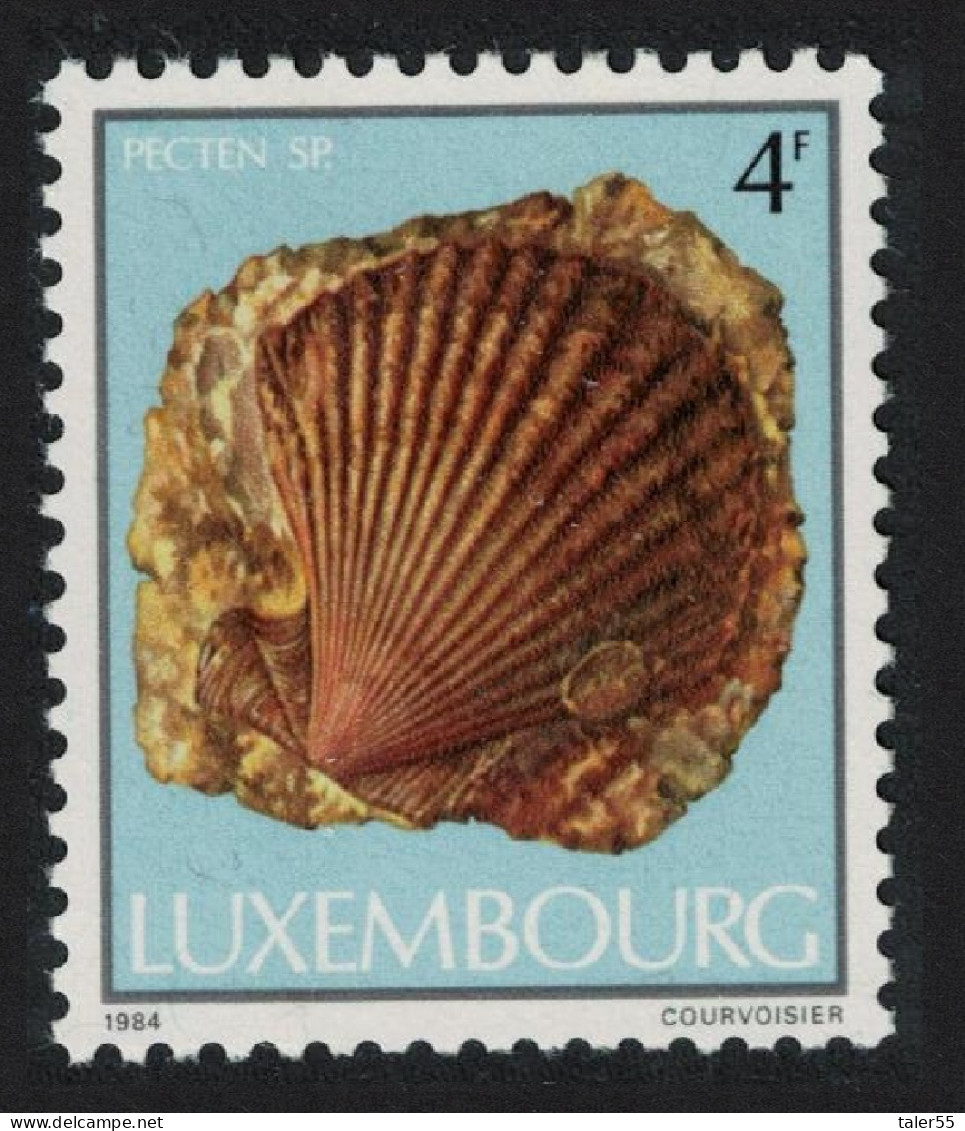 Luxembourg Fossils Pecten Sp. 1984 MNH SG#1138 MI#1107 - Neufs