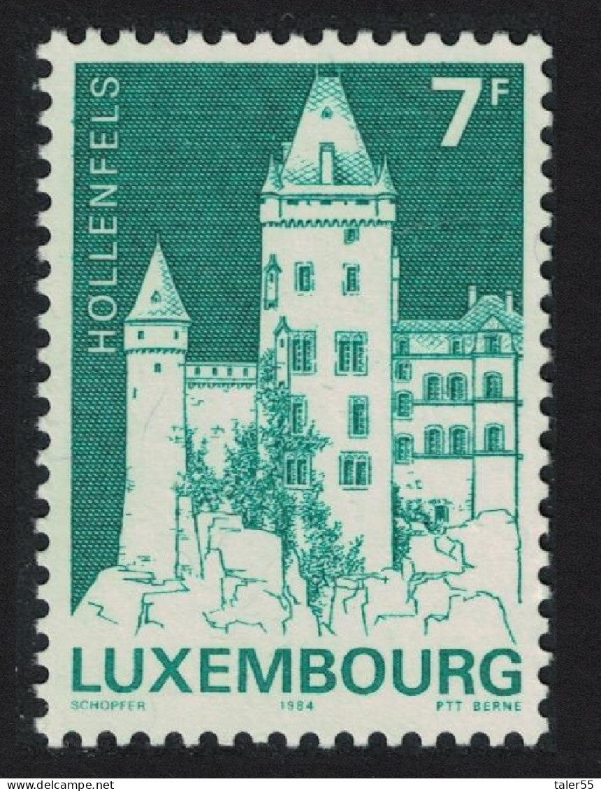 Luxembourg Hollenfels Castle Classified Monument 1984 MNH SG#1142 MI#1105 - Neufs
