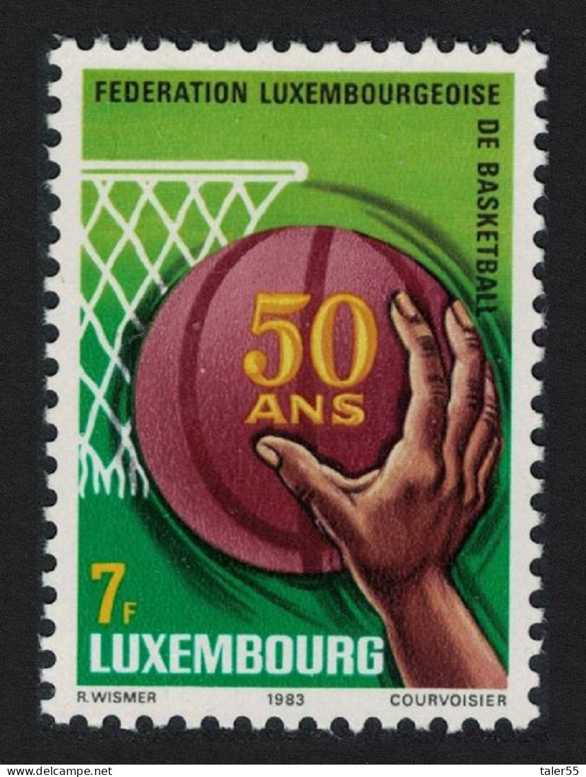 Luxembourg Basketball 1983 MNH SG#1116 MI#1083 - Unused Stamps