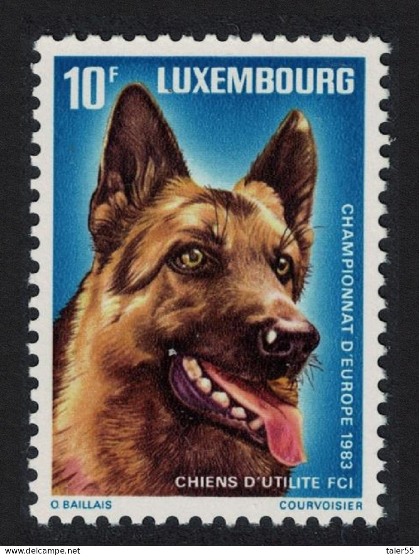 Luxembourg Sheepdog European Working Dog 1983 MNH SG#1117 MI#1084 Sc#698 - Ungebraucht