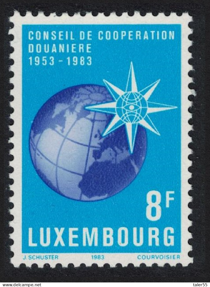 Luxembourg Globe And Customs Emblem 1983 MNH SG#1107 MI#1073 - Ungebraucht