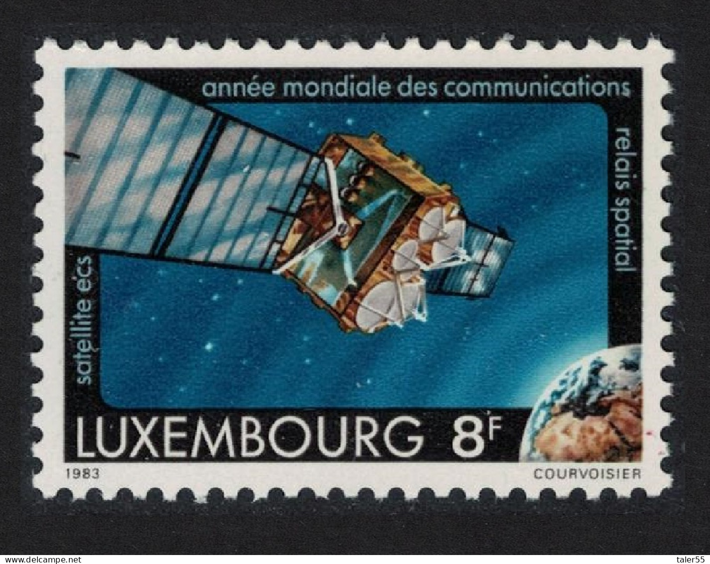 Luxembourg European Communications Satellite 1983 MNH SG#1113 MI#1079 - Unused Stamps