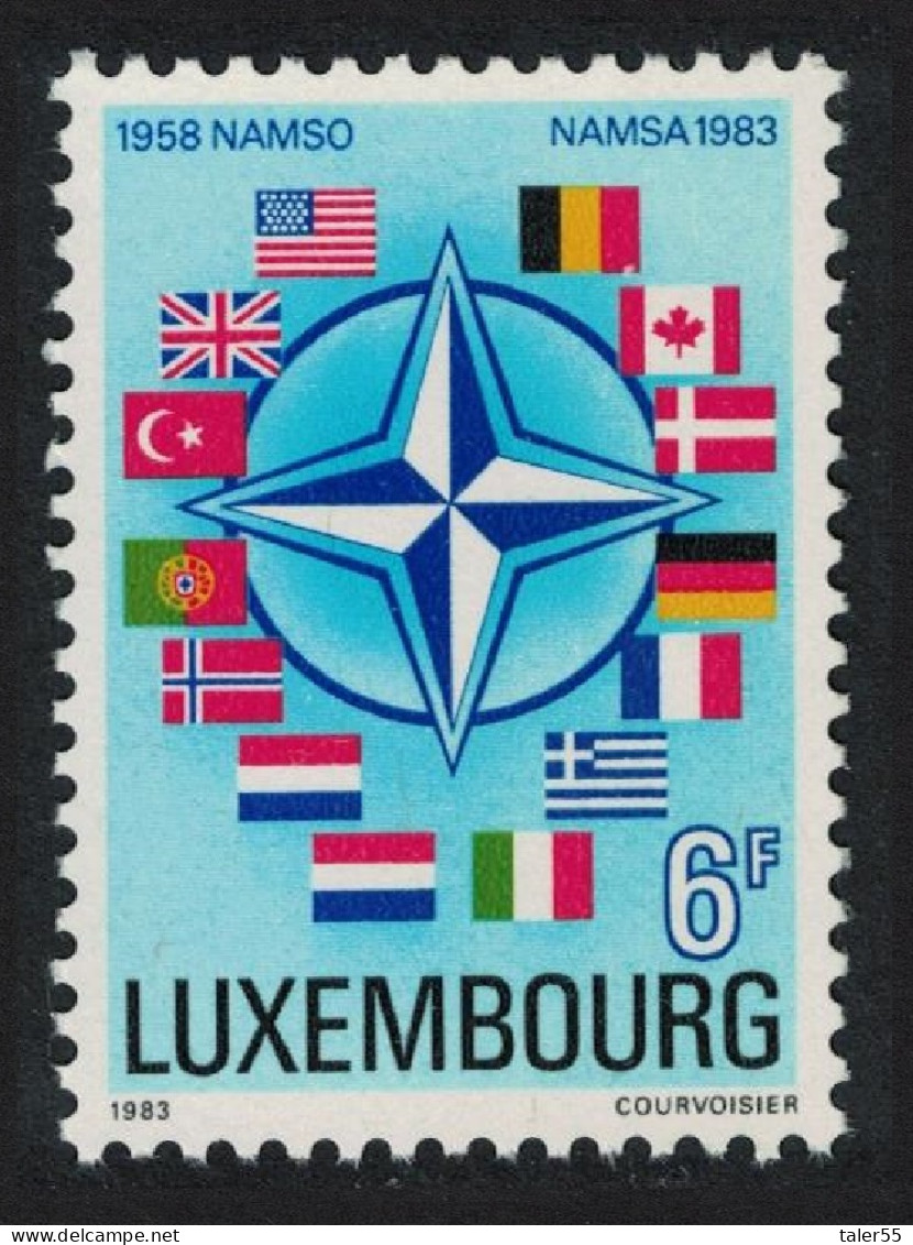 Luxembourg NATO Flags Of Member Countries 1983 MNH SG#1105 MI#1071 - Neufs