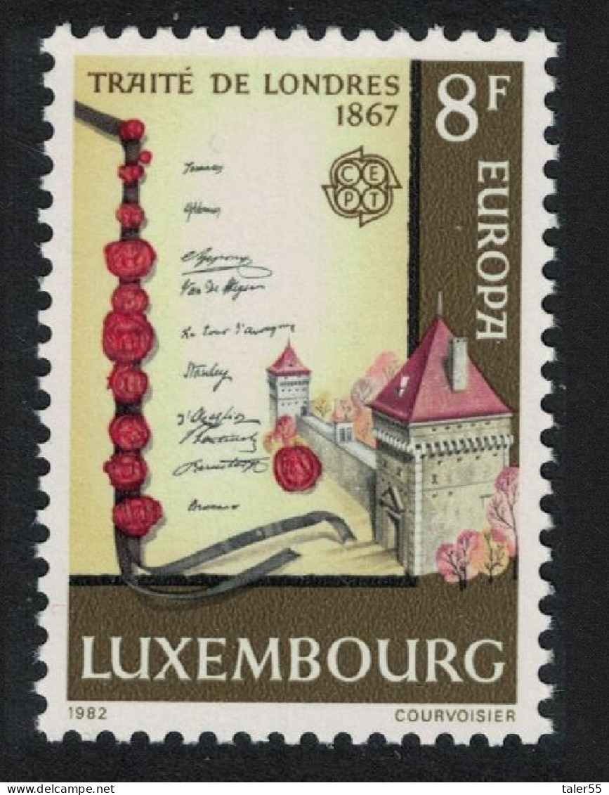 Luxembourg Treaty Of London [1867] 1982 MNH SG#1086 MI#1052 - Ungebraucht