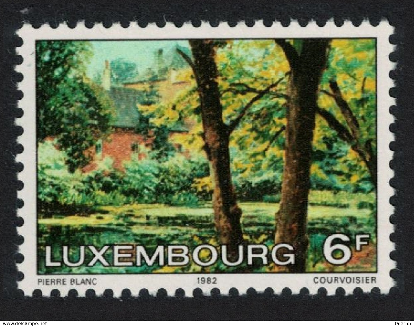 Luxembourg 'Landscape' By Pierre Blanc 1982 MNH SG#1082 MI#1047 - Neufs