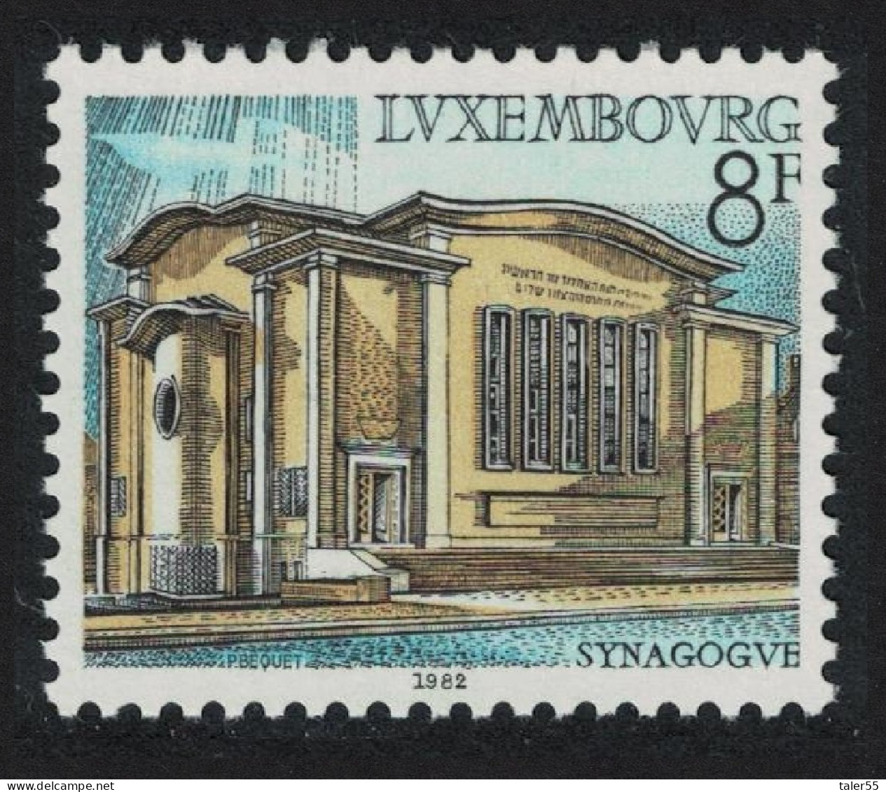 Luxembourg Synagogue 1982 MNH SG#1091 MI#1057 - Ungebraucht