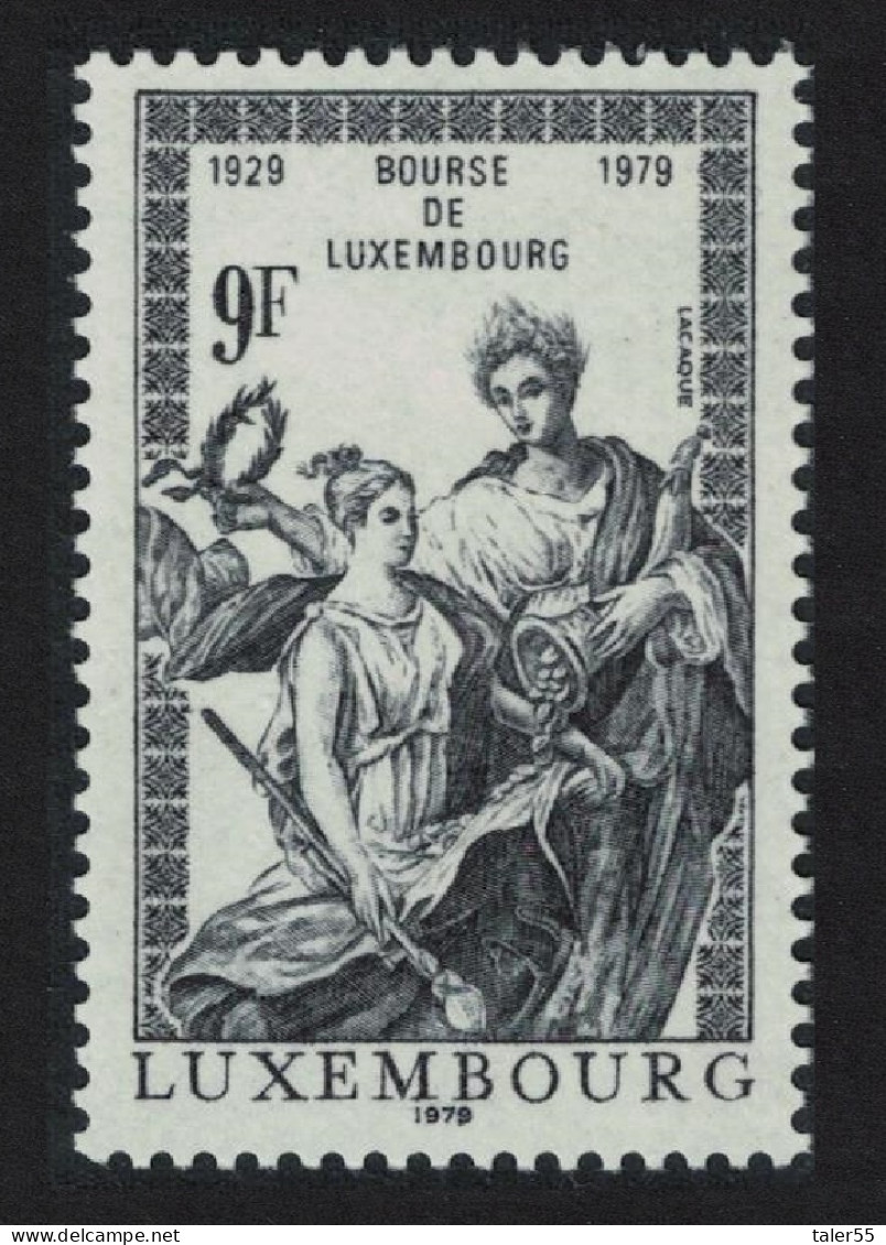 Luxembourg Ceiling Painting By August Vinet 1979 MNH SG#1029 MI#992 - Ungebraucht