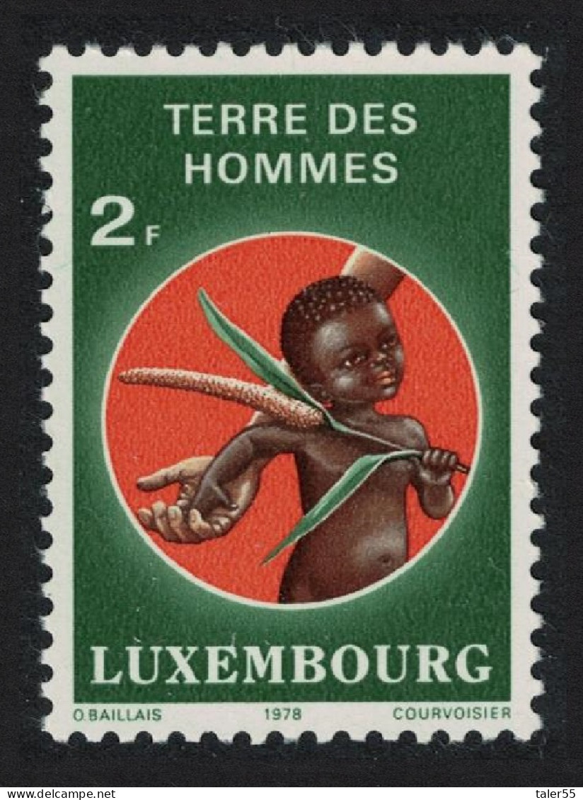 Luxembourg Child With Ear Of Millet Medicine 1978 MNH SG#1009 MI#972 - Unused Stamps