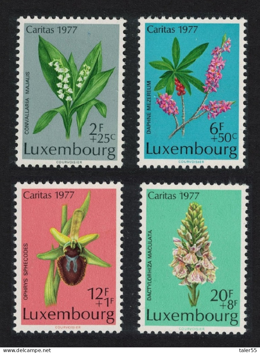 Luxembourg Protected Plants 4v 1977 MNH SG#997=1001 MI#957=961 - Ungebraucht