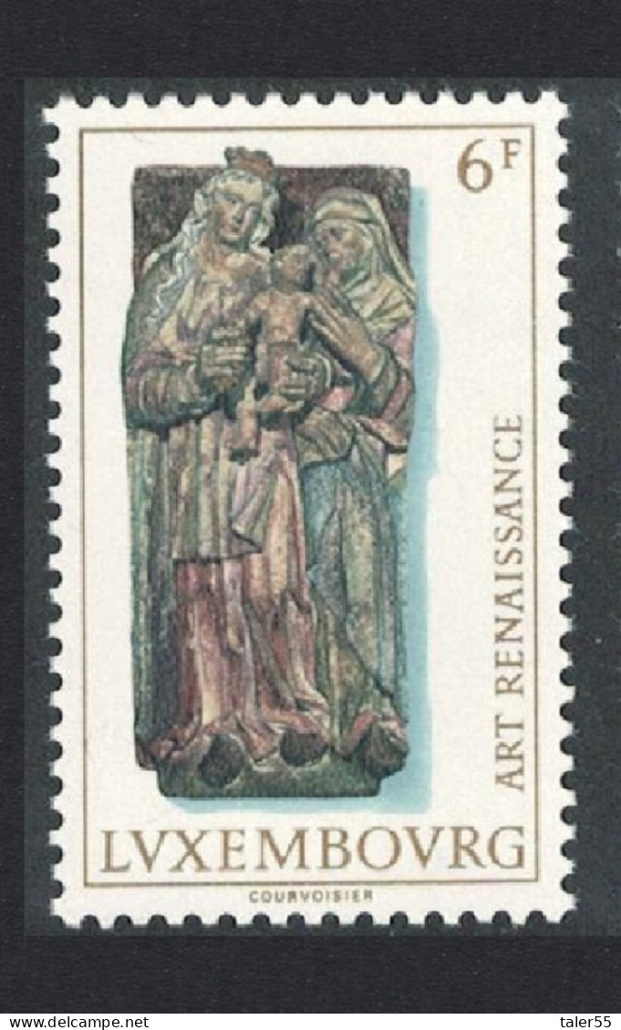 Luxembourg 'Virgin And Child' Renaissance Art 2v 1976 MNH SG#973 MI#933 Sc#591 - Ungebraucht