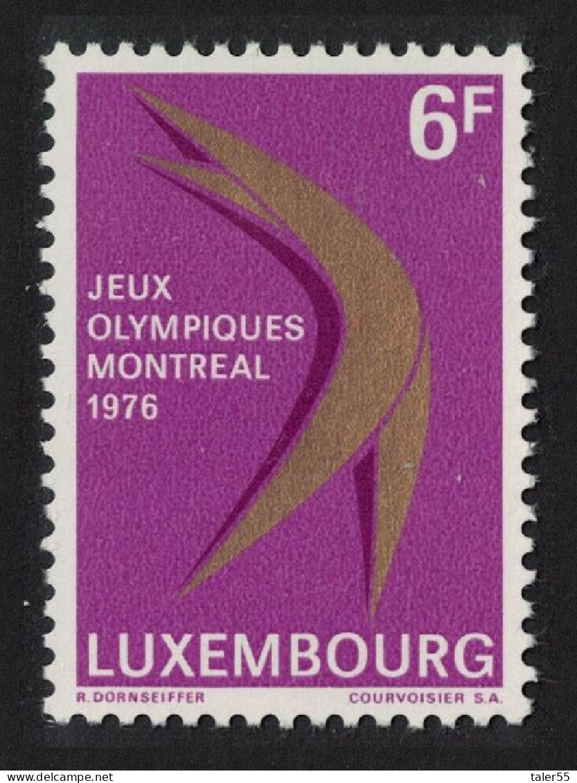 Luxembourg Olympic Games Montreal 1976 MNH SG#971 - Unused Stamps