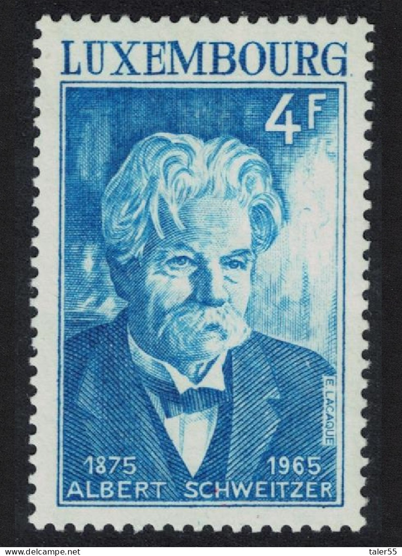 Luxembourg Dr Albert Schweitzer Medical Missionary 1975 MNH SG#951 MI#908 - Unused Stamps