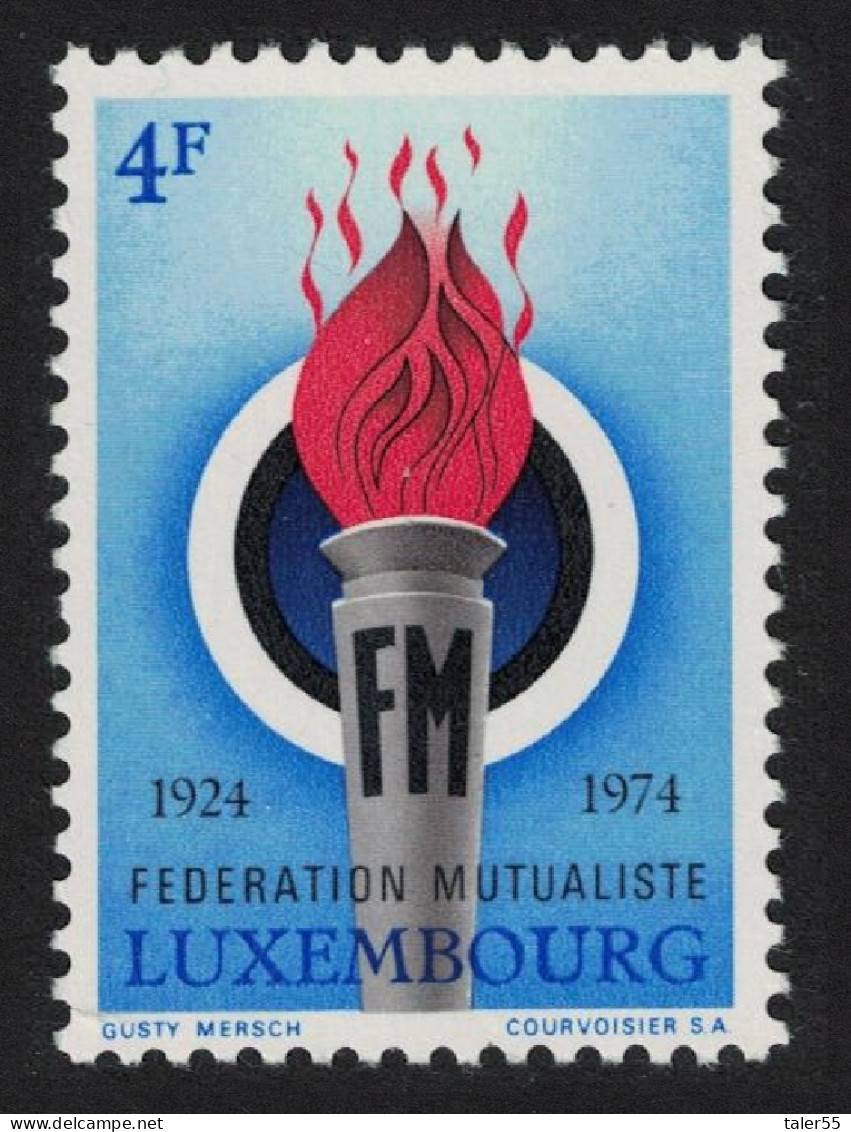 Luxembourg Mutual Insurance Federation 1974 MNH SG#921 - Unused Stamps