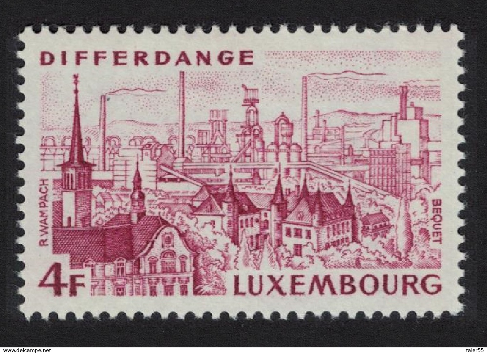 Luxembourg Tourism Differdange 1974 MNH SG#936 MI#892 - Unused Stamps