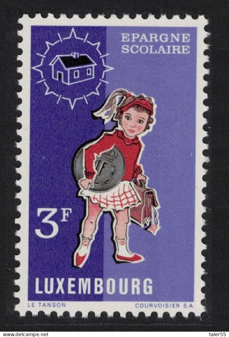 Luxembourg Schoolchildren's Saving Campaign 1971 MNH SG#879 - Ungebraucht