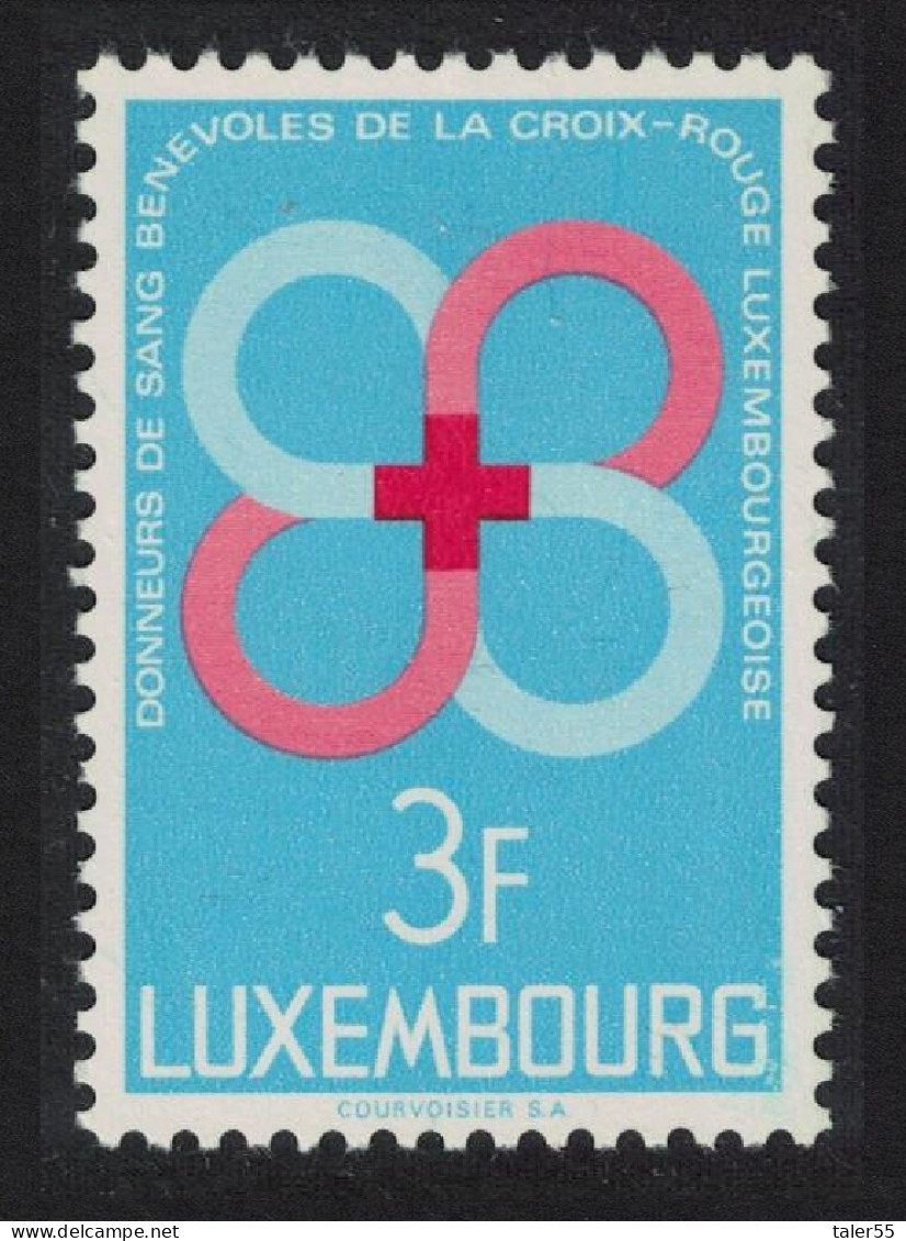 Luxembourg Blood Donors Red Cross 1968 MNH SG#827 MI#778 - Nuevos