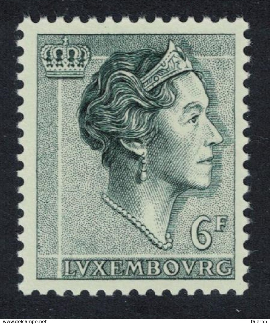 Luxembourg Grand Duchess Charlotte 6f 1964 MNH SG#681a MI#692 - Unused Stamps