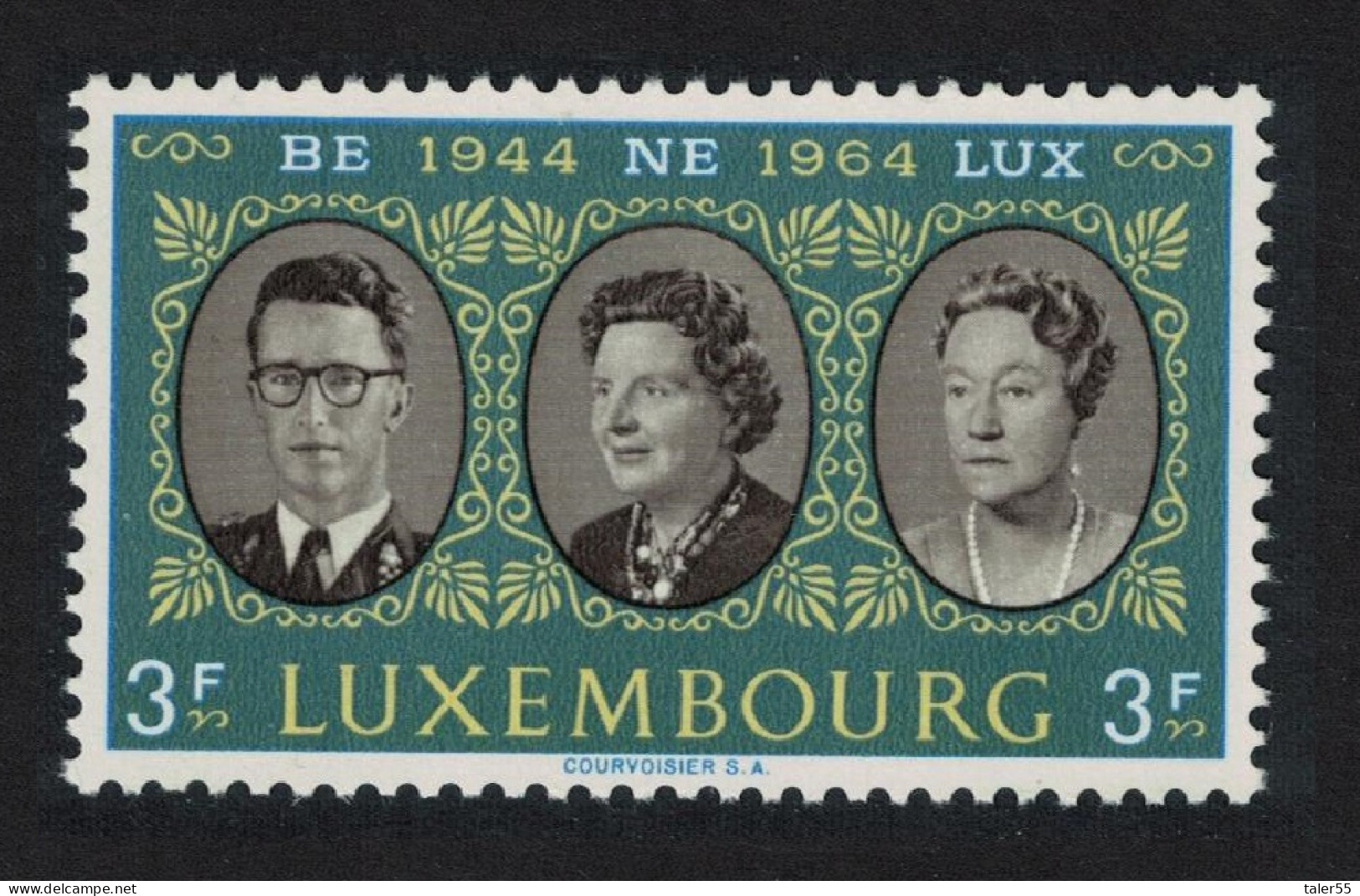 Luxembourg 20th Anniversary Of BENELUX 1964 MNH SG#747 MI#700 - Nuevos