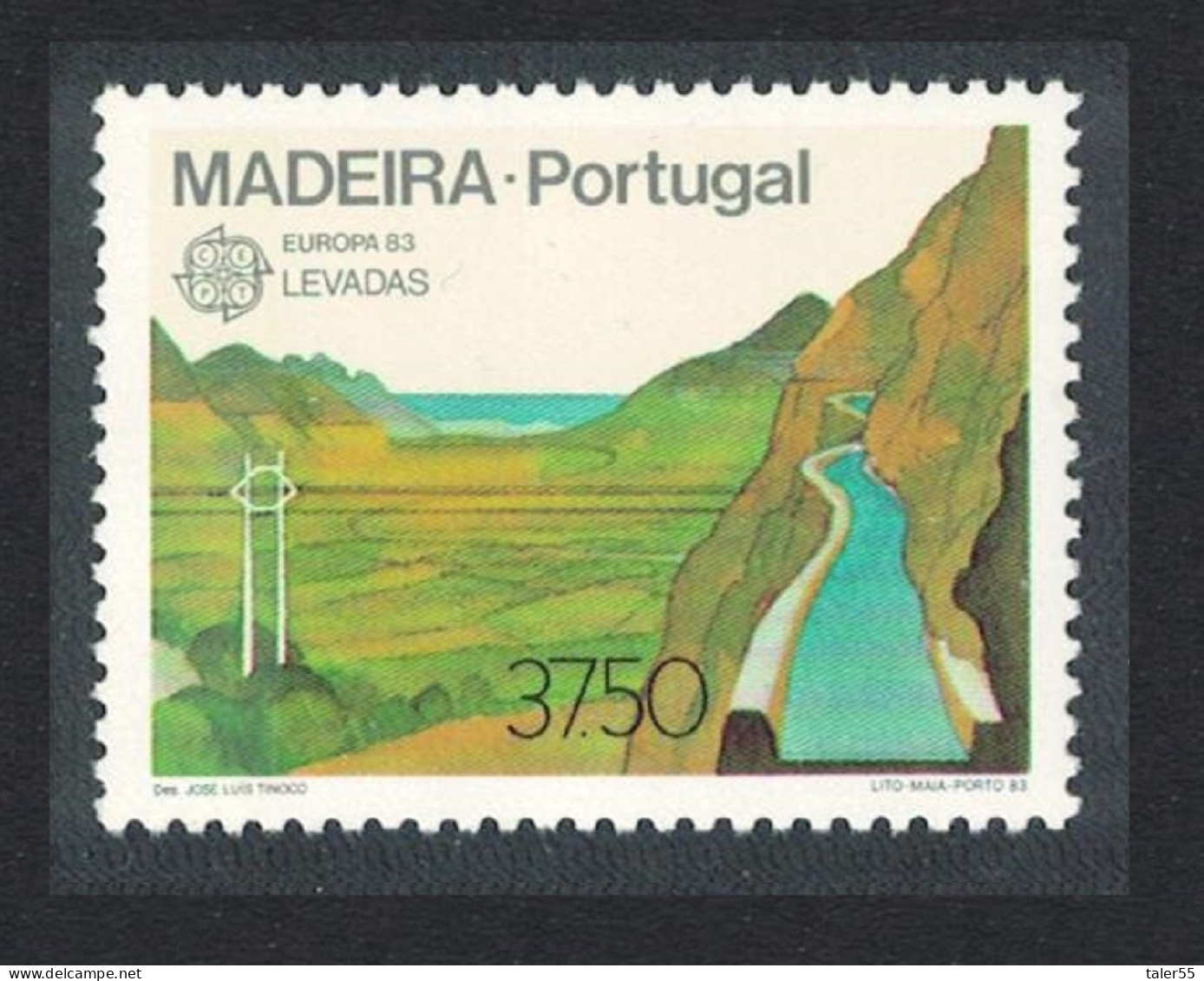 Madeira Los Levandas Irrigation Channels Europa CEPT 1983 MNH SG#203 - Madeira