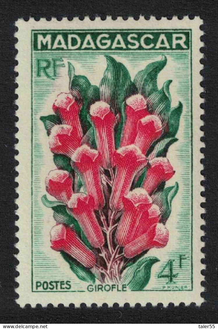 Madagascar Cloves Plant 1957 MNH SG#339 - Madagascar (1960-...)