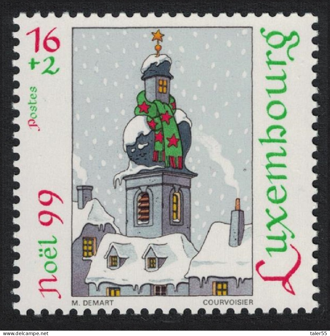 Luxembourg Christmas 1999 MNH SG#1509 MI#1484 - Nuevos