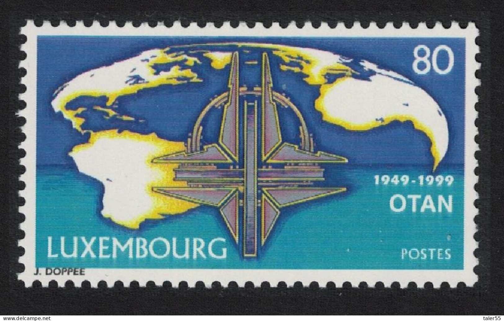 Luxembourg 50th Anniversary Of NATO 1999 MNH SG#1496 MI#1471 - Ongebruikt