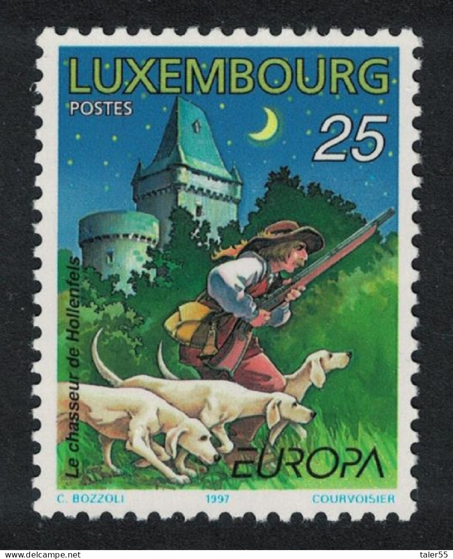 Luxembourg The Hunter Of Hollenfels Dogs Tale 1997 MNH SG#1448 MI#1419 - Ongebruikt