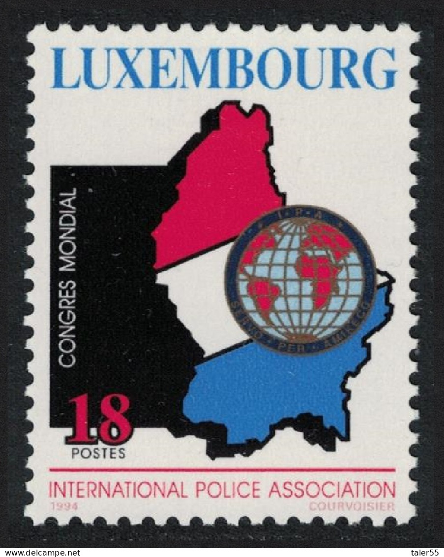 Luxembourg International Police Association 1994 MNH SG#1372 MI#1343 - Nuevos