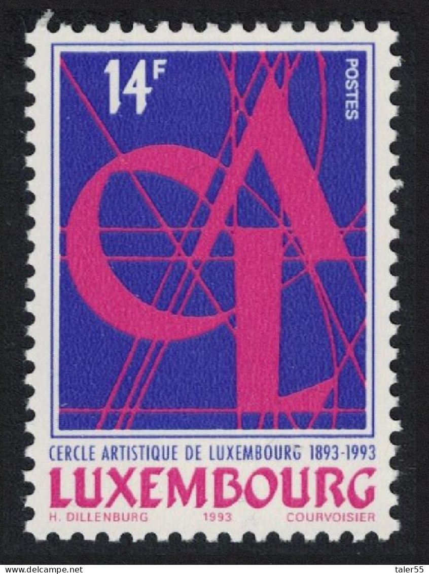 Luxembourg Artistic Circle Of Luxembourg 1993 MNH SG#1359 MI#1328 - Nuevos