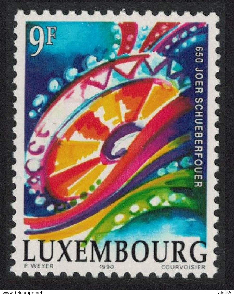 Luxembourg Funfair 650th Anniversary Of Schueberfouer 1990 MNH SG#1263 MI#1240 - Neufs