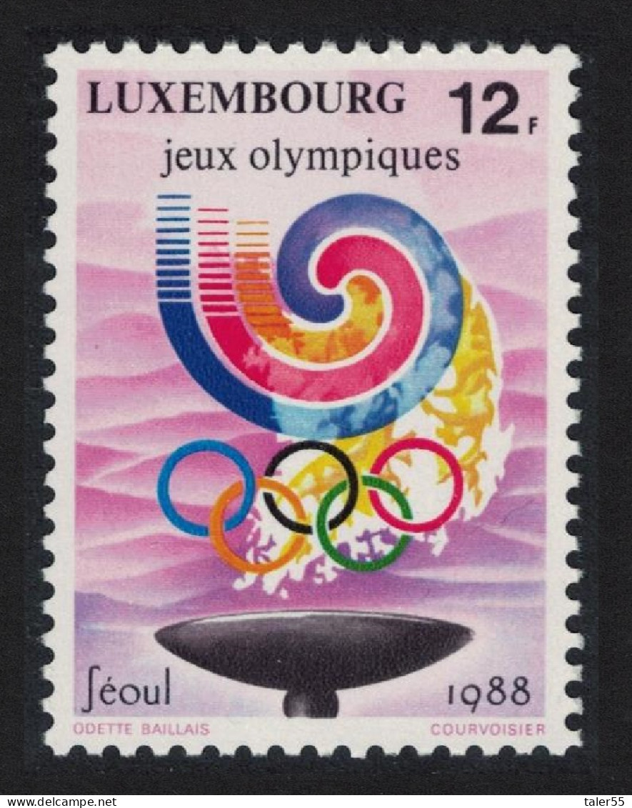 Luxembourg Olympic Games Seoul 1988 MNH SG#1233 Sc#797 - Neufs