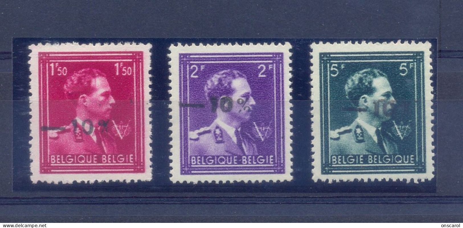 724N/724P Postgaaf ** MNH Prachtig Afstempeling Dinant - 1946 -10 %