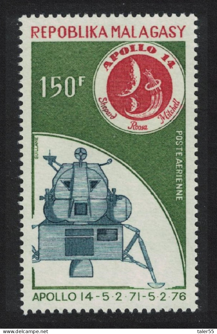 Malagasy Rep. Fifth Anniversary Of Apollo 14 Mission 1976 MNH SG#344 Sc#C152 - Madagascar (1960-...)