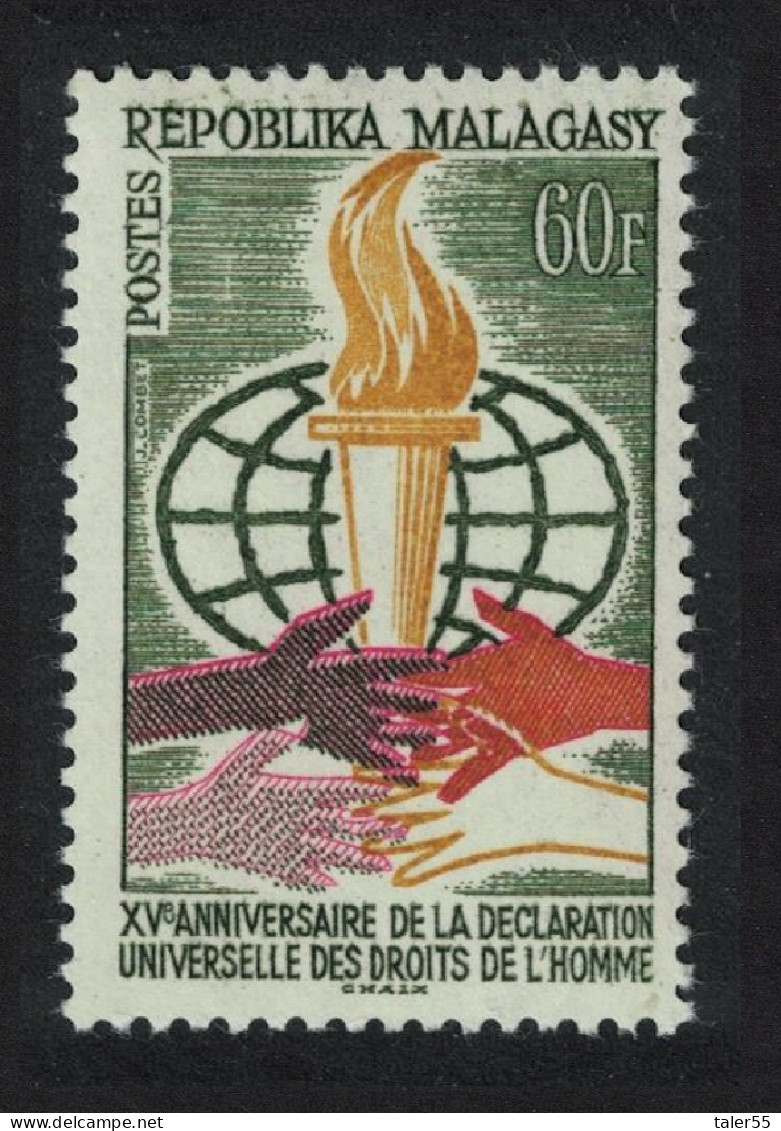 Malagasy Rep. Declaration Of Human Rights 1963 MNH SG#78 - Madagascar (1960-...)