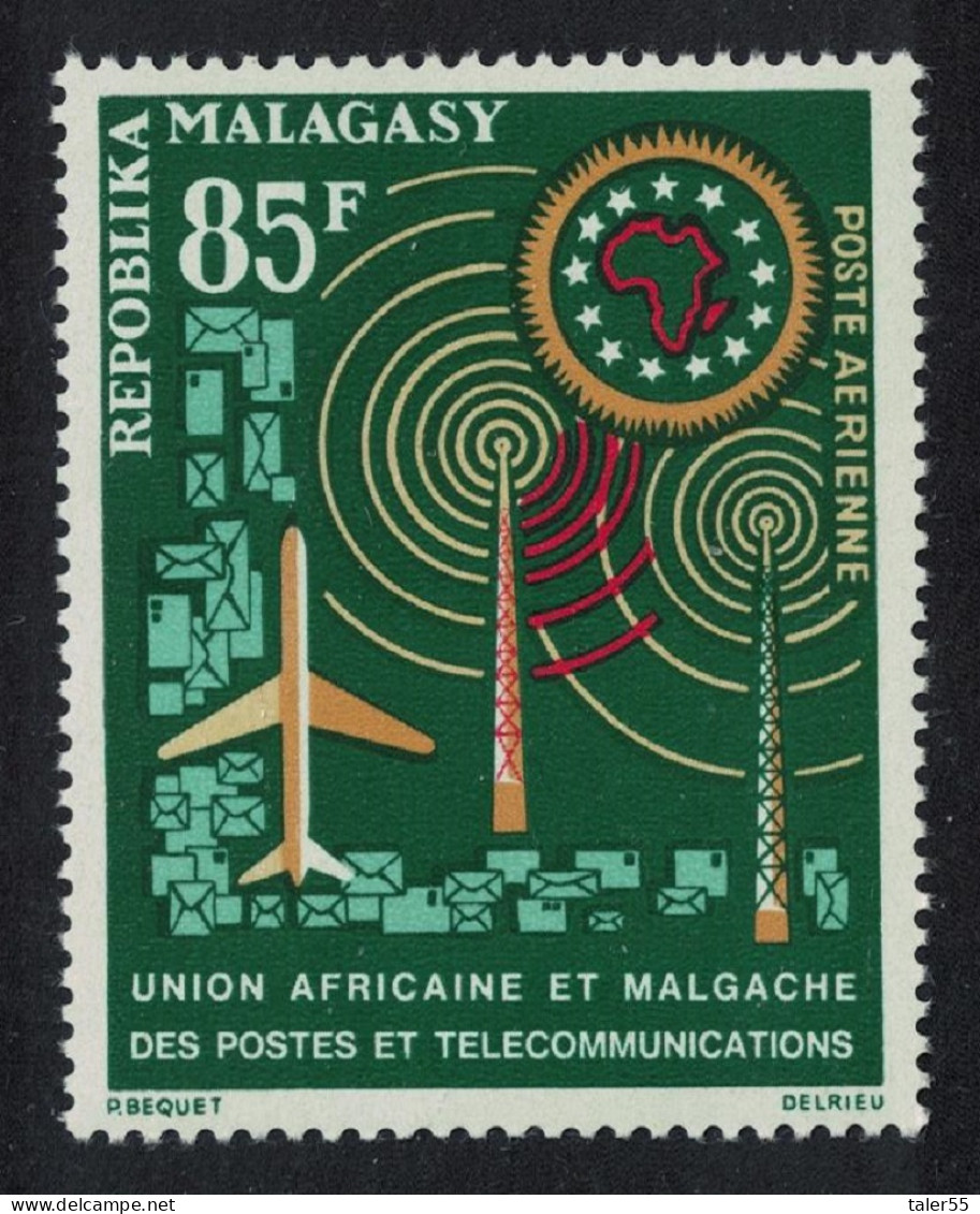 Malagasy Rep. African And Malagasy Posts And Telecommunications Union 1963 MNH SG#68 - Madagaskar (1960-...)