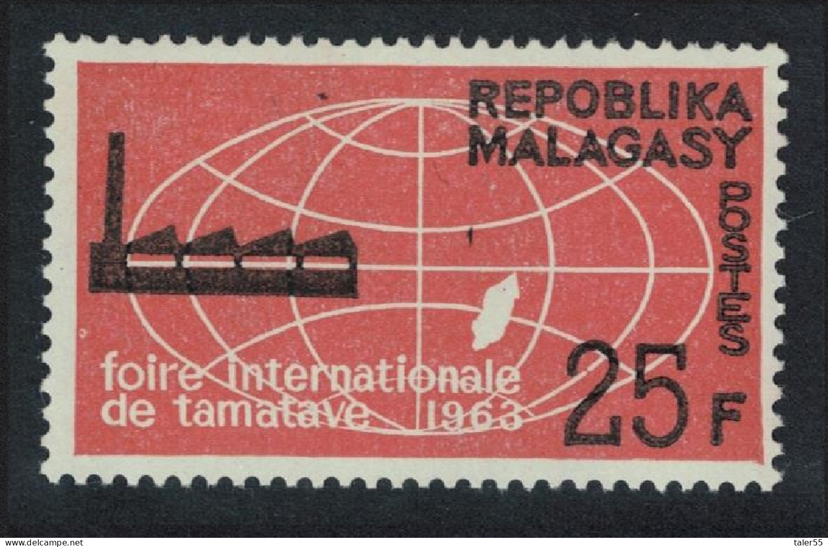 Malagasy Rep. International Fair Tamatave 1963 MNH SG#53 - Madagascar (1960-...)