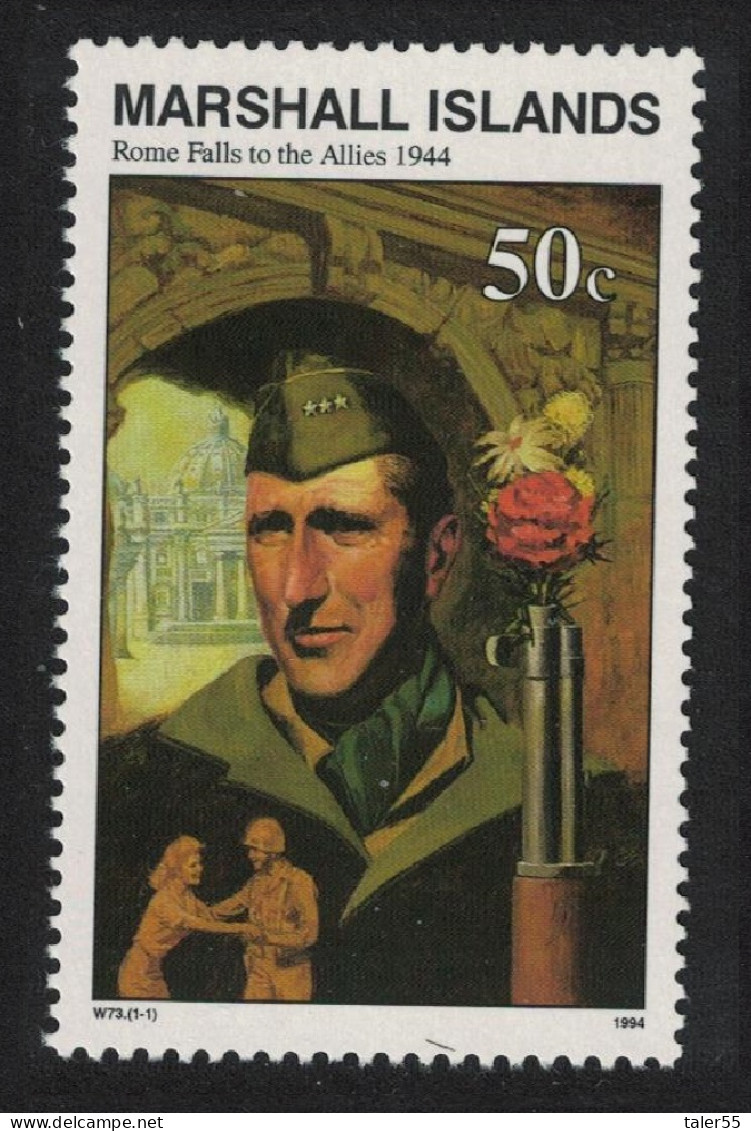 Marshall Is. Allied Liberation Of Rome 1944 WWII 1994 MNH SG#529 - Marshall