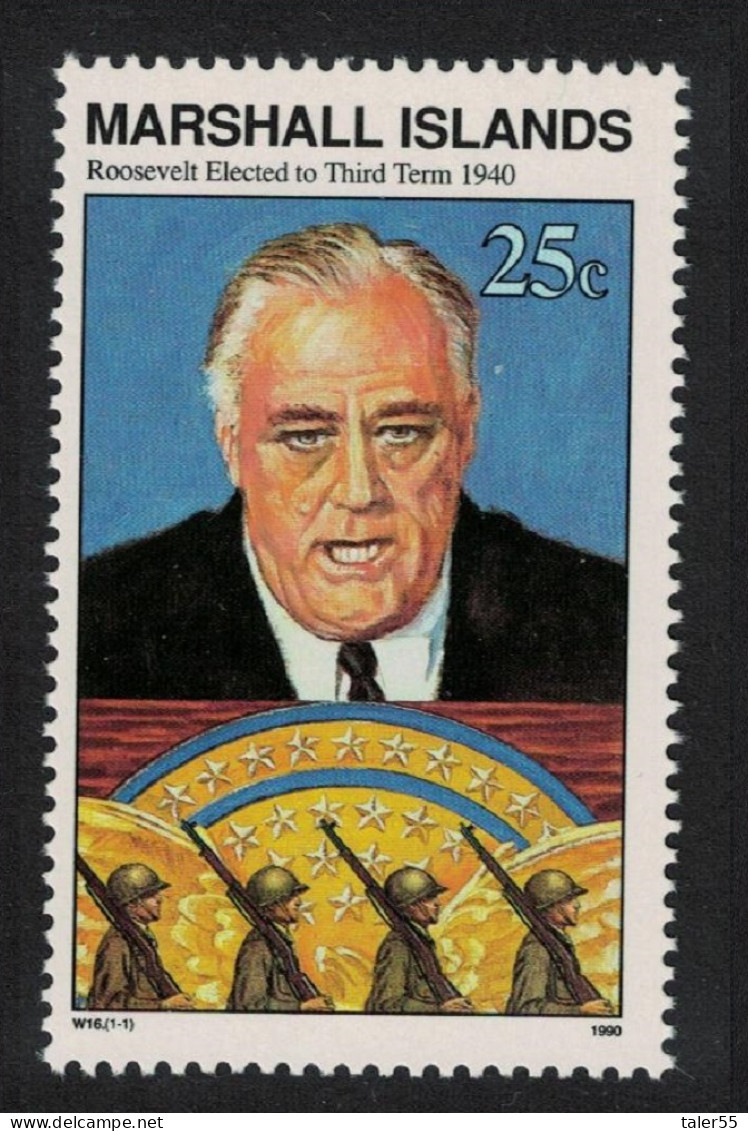 Marshall Is. Election Of Franklin D. Roosevelt 1990 MNH SG#340 - Marshallinseln