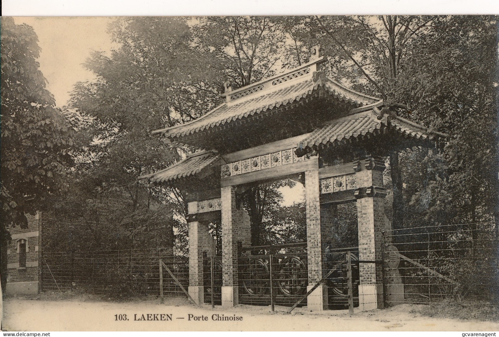 LAEKEN  PORTE CHINOISE - Laeken