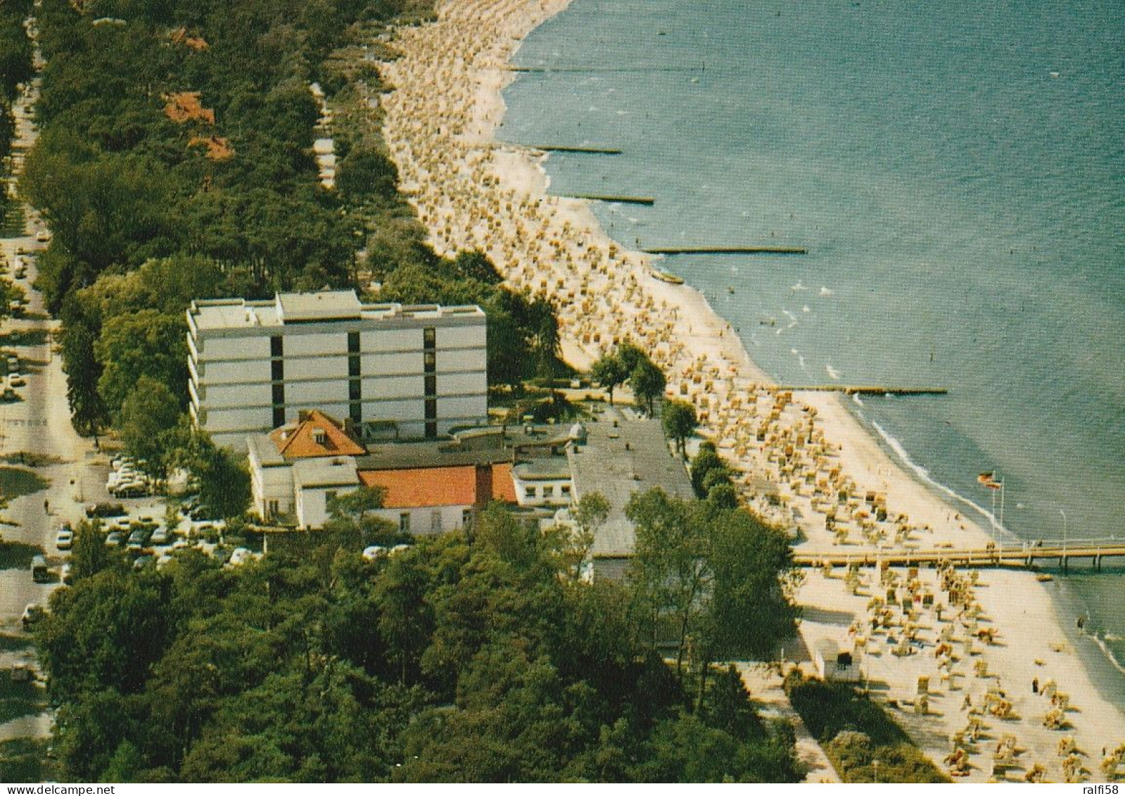 1 AK Germany / Schleswig-Holstein * Blick Auf Die Gemeinde Timmendorfer Strand - Luftbildaufnahme * - Timmendorfer Strand