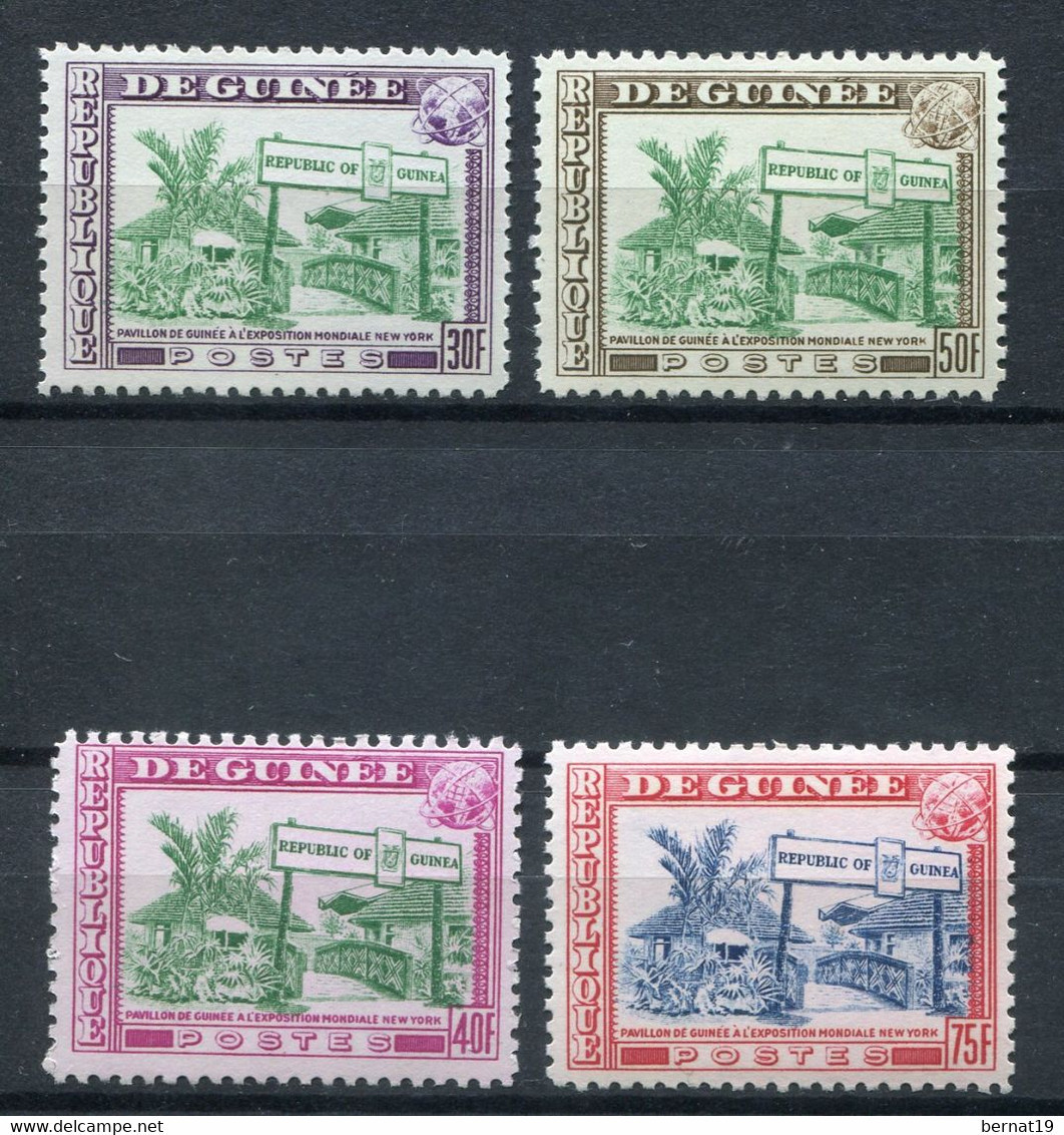Rep Guinea 1964. Yvert 213-16 ** MNH. - Guinea (1958-...)